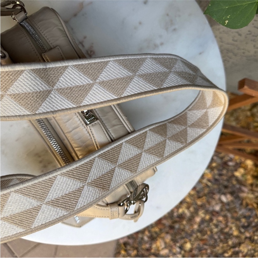 Prada Nappa Antique Leather Multi Pocket Crossbody - Picture 12 of 15